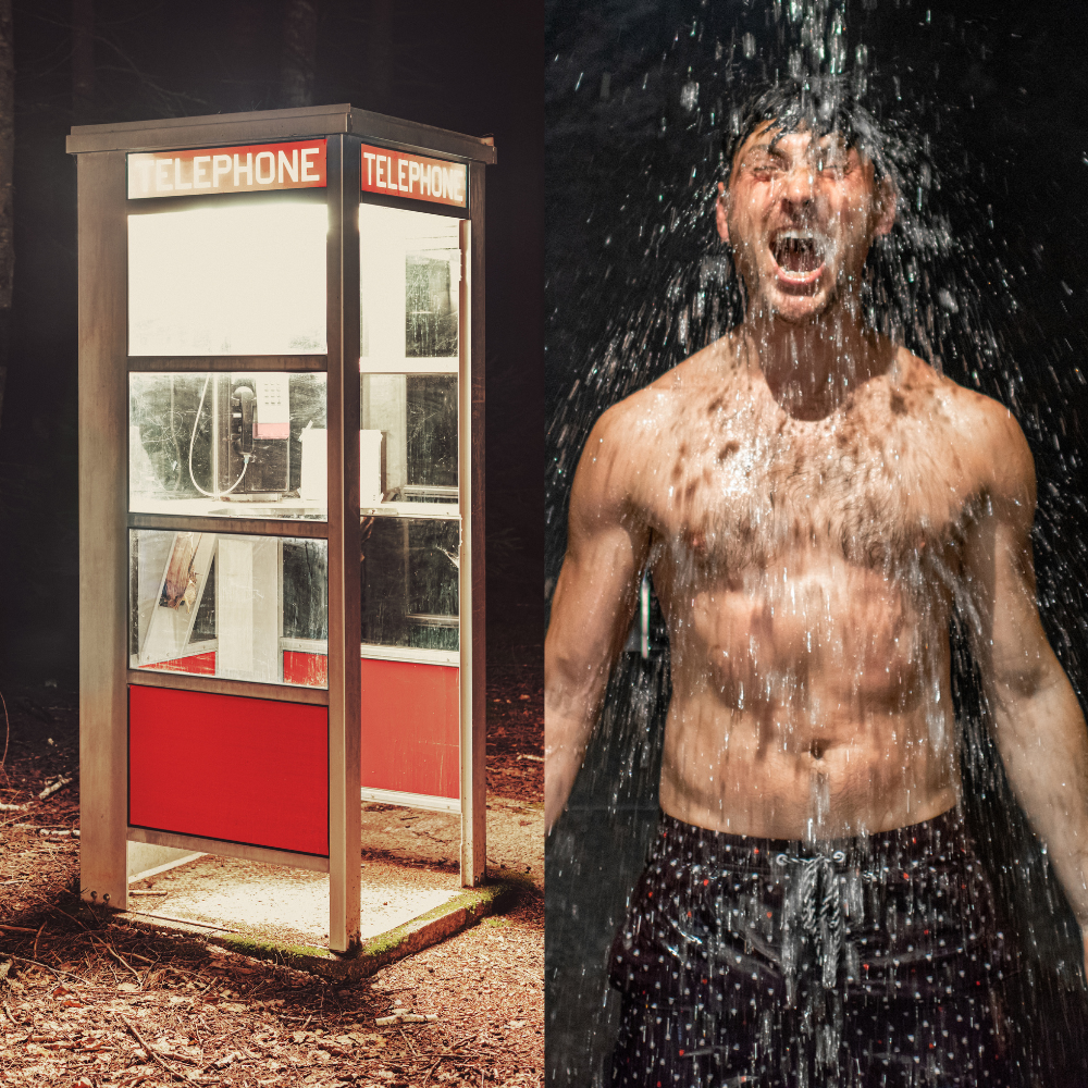 The Shower: A Modern Man's Phone Booth Haven